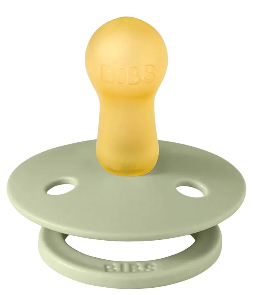 Set 2 suzete rotunde din latex BIBS LIBERTY Colour Capel - Sage Mix (6-18 luni) foto