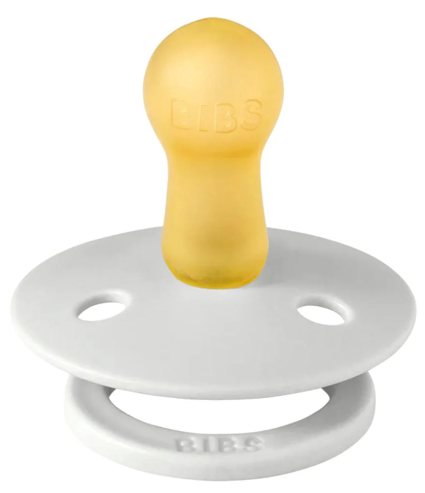 Set 2 suzete rotunde din latex BIBS Colour Haze/Blossom (0-6 luni) foto