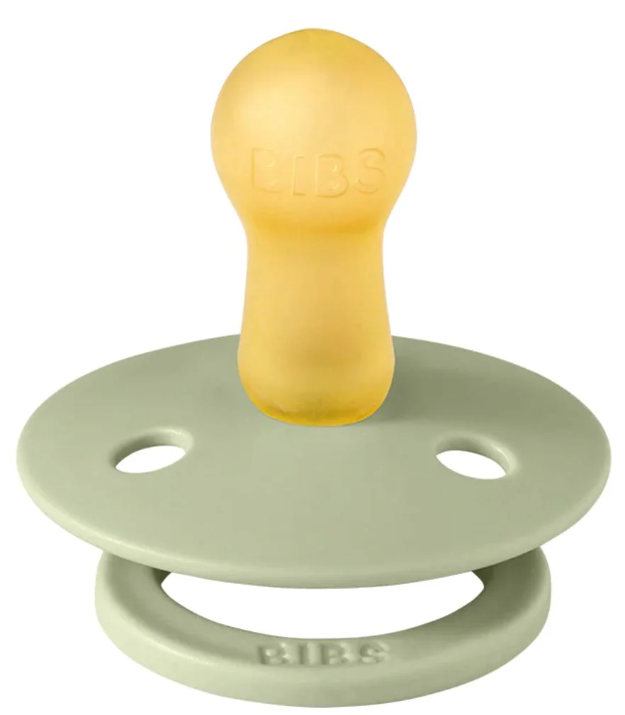 Set 2 suzete rotunde din latex BIBS Colour Sage/Hunter Green (18-36 luni) foto