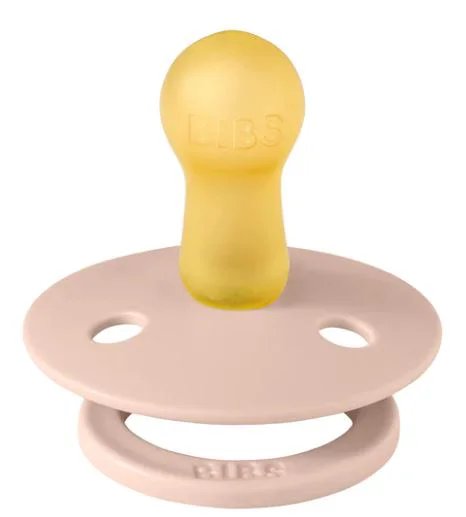 Suzeta rotunda din latex BIBS Studio Colour Jasmine Field - Blush (0-6 luni) foto