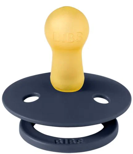 Suzeta rotunda din latex BIBS Deep Space (0-6 luni) foto