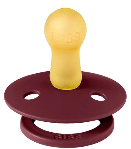 Suzeta rotunda din latex BIBS Elderberry (0-6 luni) foto