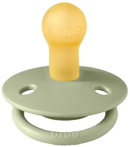 Suzeta rotunda din latex BIBS De Lux Sage (6-18 luni) foto
