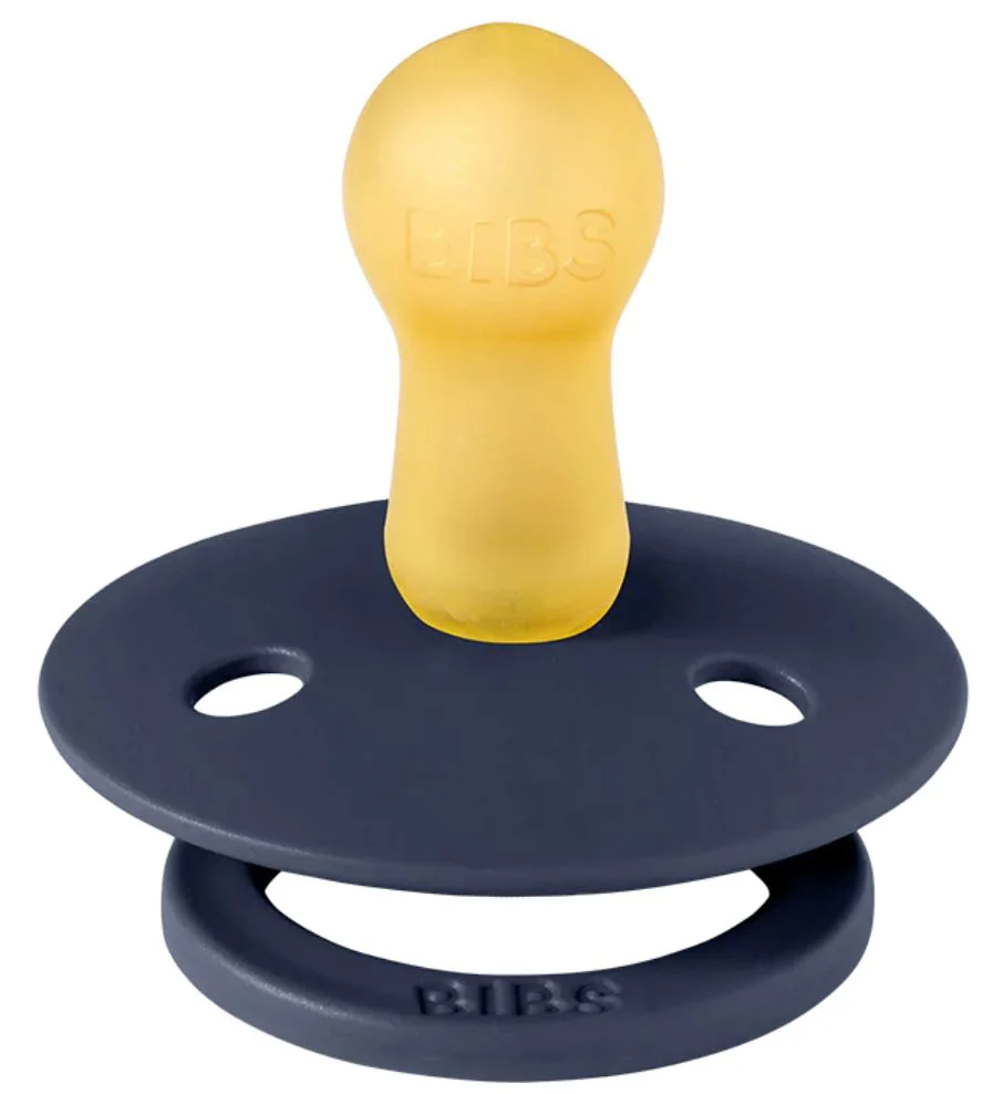Suzeta rotunda din latex BIBS Deep Space (6-18 luni) foto