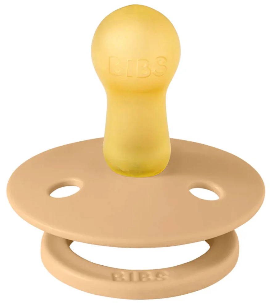 Suzeta rotunda din latex BIBS Desert Sand (6-18 luni) foto