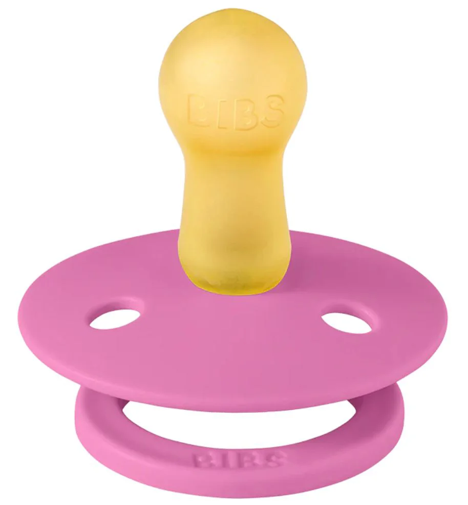 Suzeta rotunda din latex BIBS Bubblegum (6-18 luni) foto