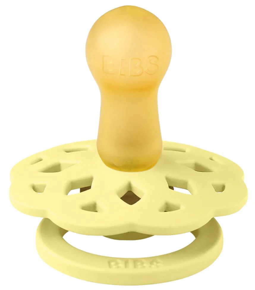 Suzeta rotunda din latex BIBS Boheme Sunshine (0-6 luni) foto