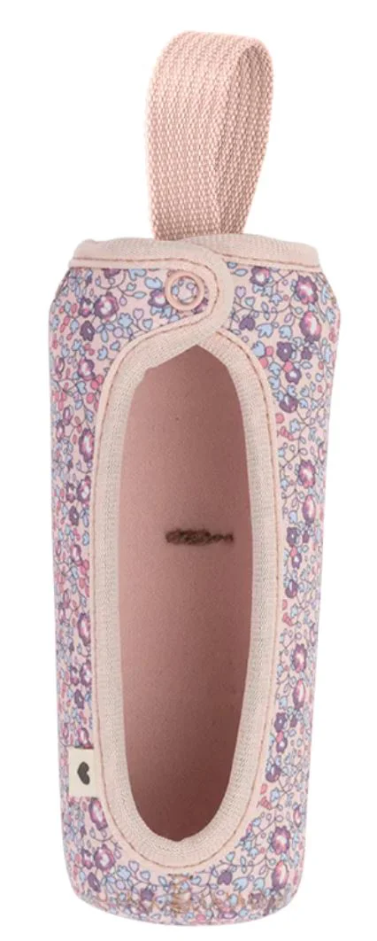 Чехол для стеклянной бутылки BIBS LIBERTY Large - Eloise Blush foto