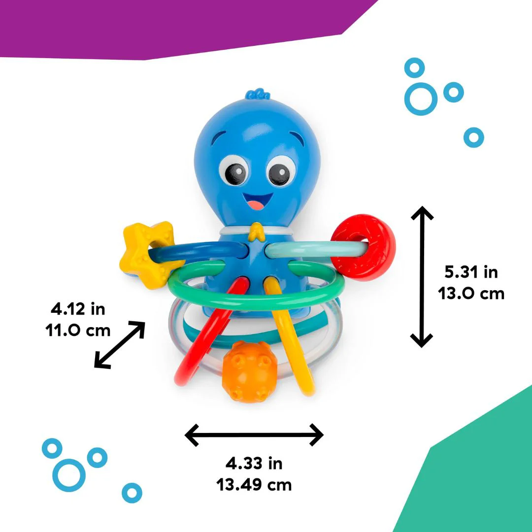 Прорезыватель для зубов Baby Einstein Тигр, не содержит BPA