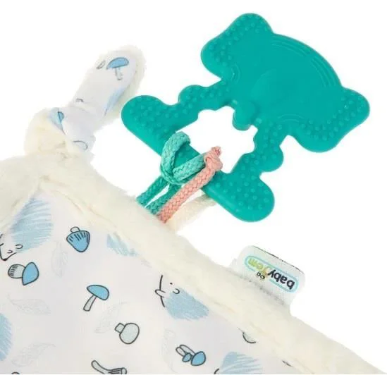 Игрушка для прорезывания зубов с одеялом BabyJem Blue