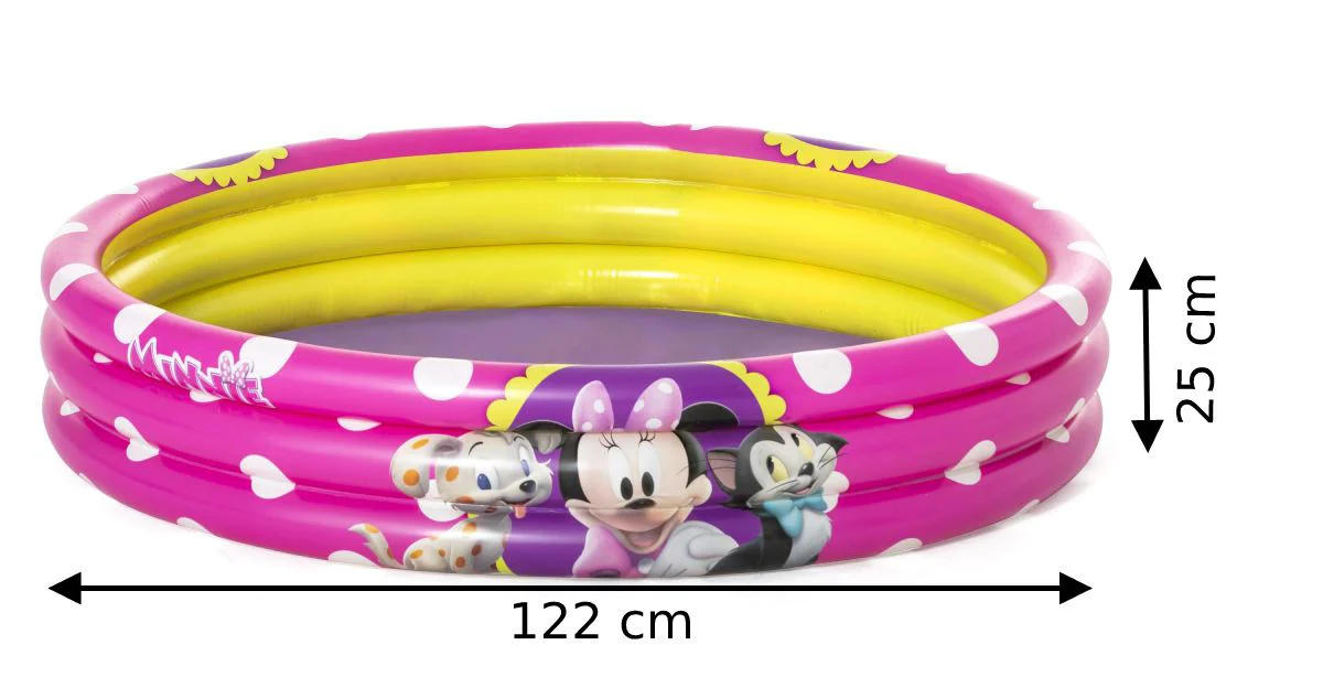 Piscina goflabila Bestway Minnie Mouse 122x25 cm