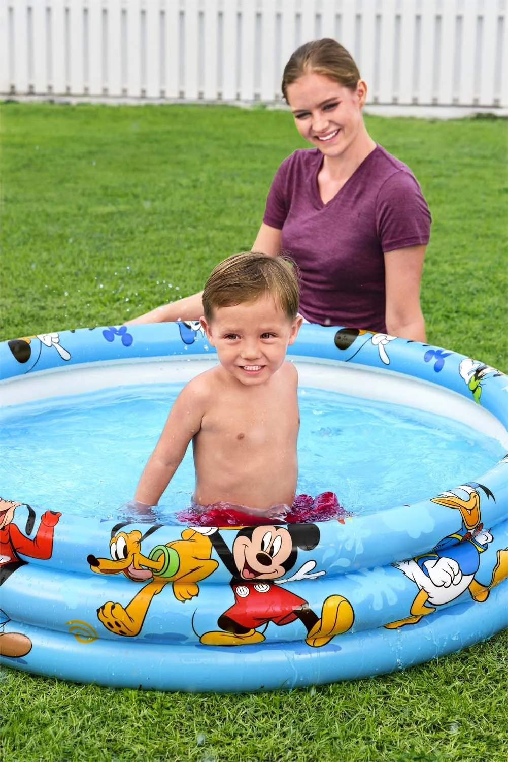 Piscina gonflabila Bestway Mickey Mouse, 122х25 cm