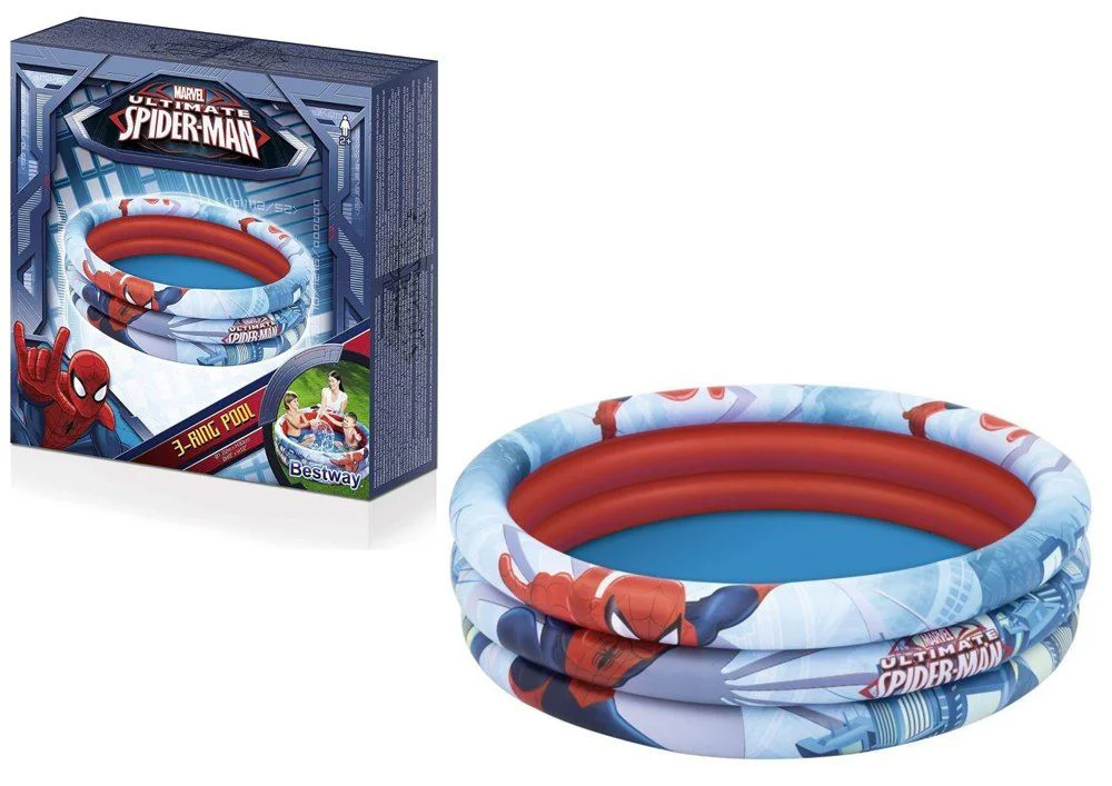 Piscina rotunda Bestway Spider-Man 122x30 cm