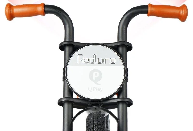 Bicicleta fara pedale Qplay Feduro Black