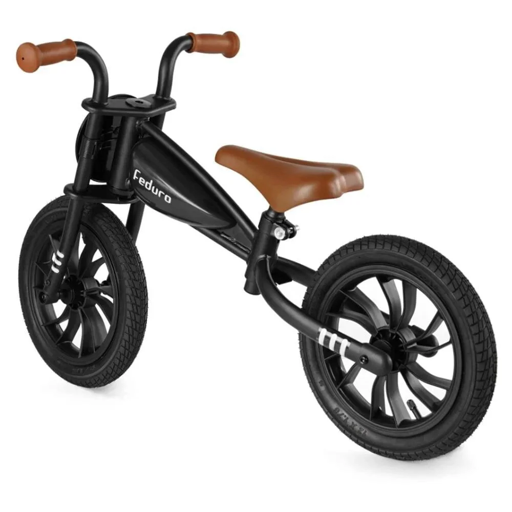 Bicicleta fara pedale Qplay Feduro Black