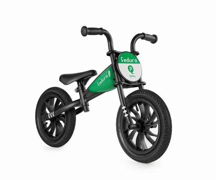 Bicicleta fara pedale Qplay Feduro Green