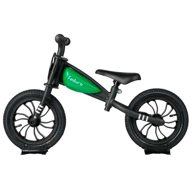 Bicicleta fara pedale Qplay Feduro Green