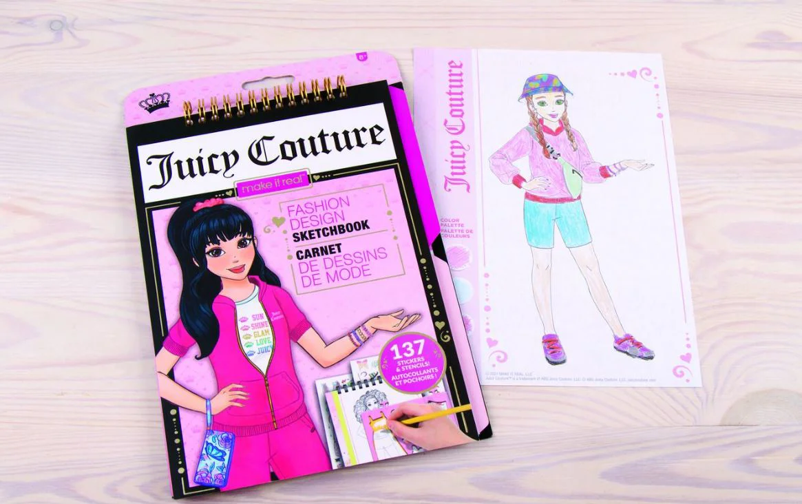 Блокнот Make It Real Juicy Couture Fashion Sketchbook