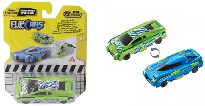 Masinuta 2 in 1 Make it Real Flip Cars foto
