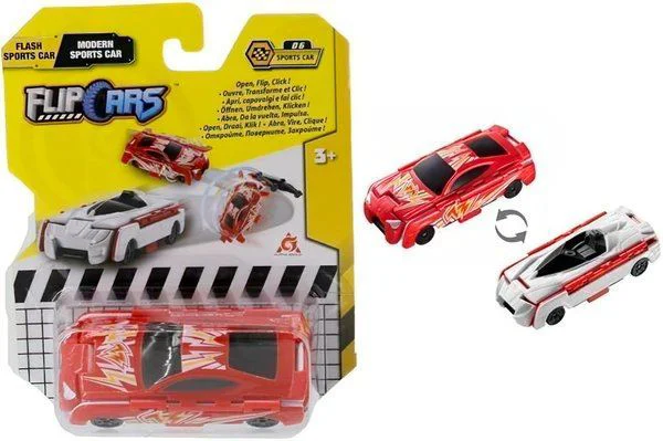 Masinuta 2 in 1 Make it Real Flip Car foto