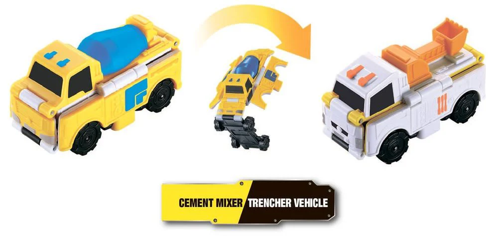 Masina transformer Make it Real Flip Cars foto
