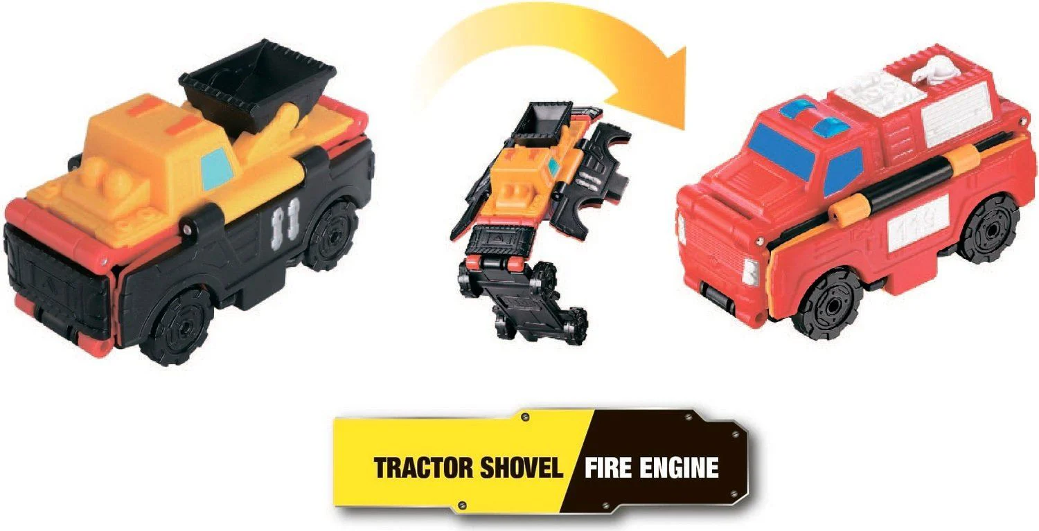 Masina transformer Make It Real 2 in 1Flip Cars foto