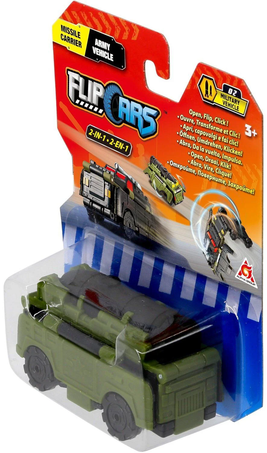 Automobil transformer Make It Real 2 in 1 Flip Cars foto
