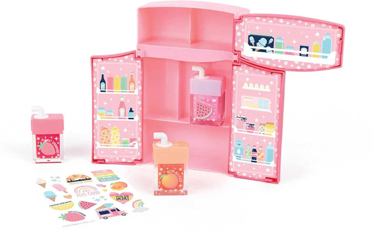 Set balsamuri de buze Make It Real Mini Fridge