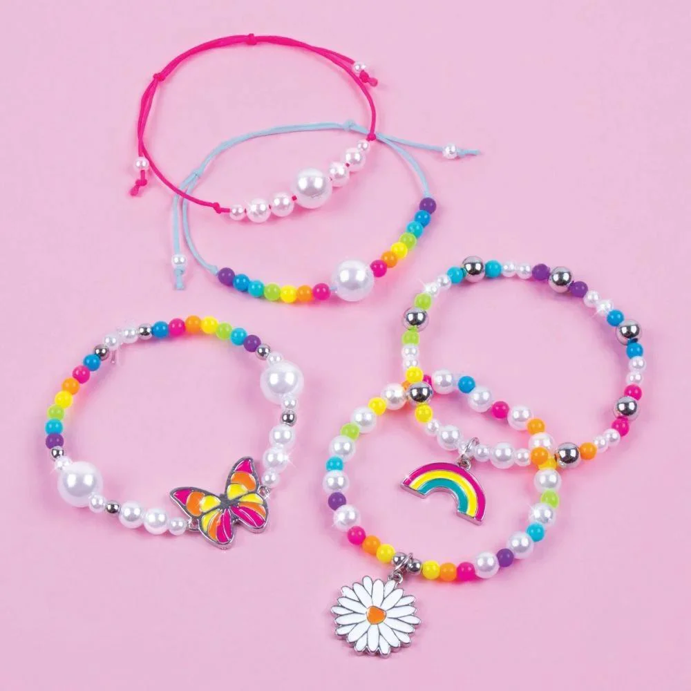 Set de creatie Make It Real Rainbow Treasure Bracelets