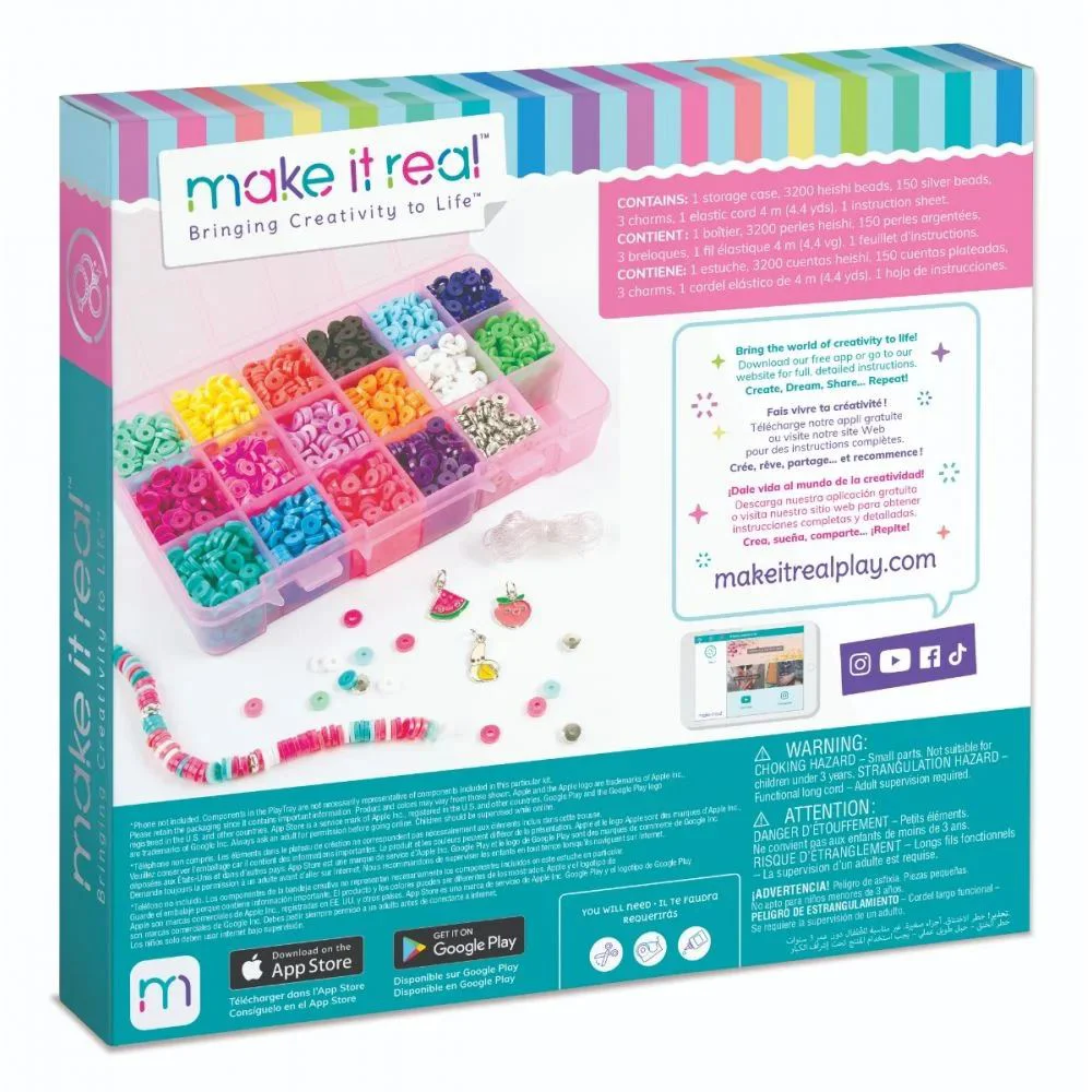 Set de creatie Make It Real Heishi Beads Kit