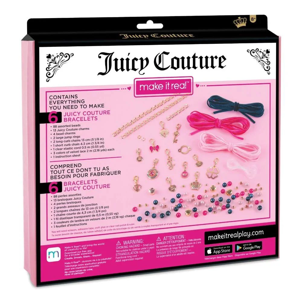 Set de creatie Make It Real Juicy Couture Charmed By Velvet & Pearls