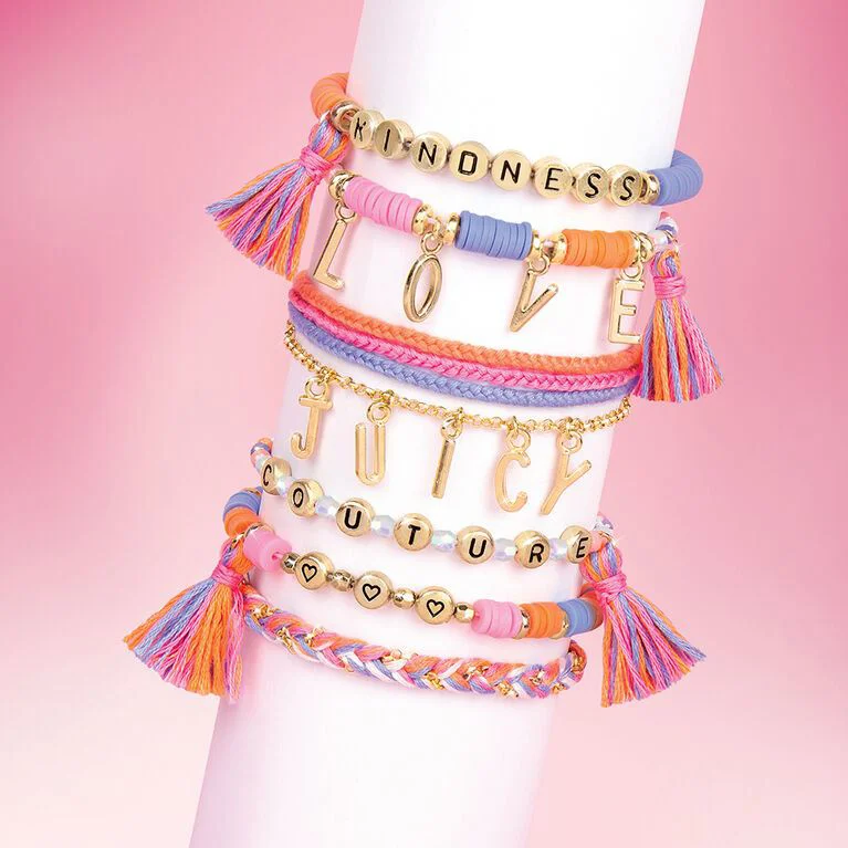 Set de creatie Make It Real Juicy Couture Love Letters Bracelets