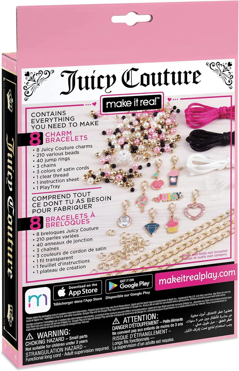 Set de creatie Make It Real Juicy Couture Pink and Precious