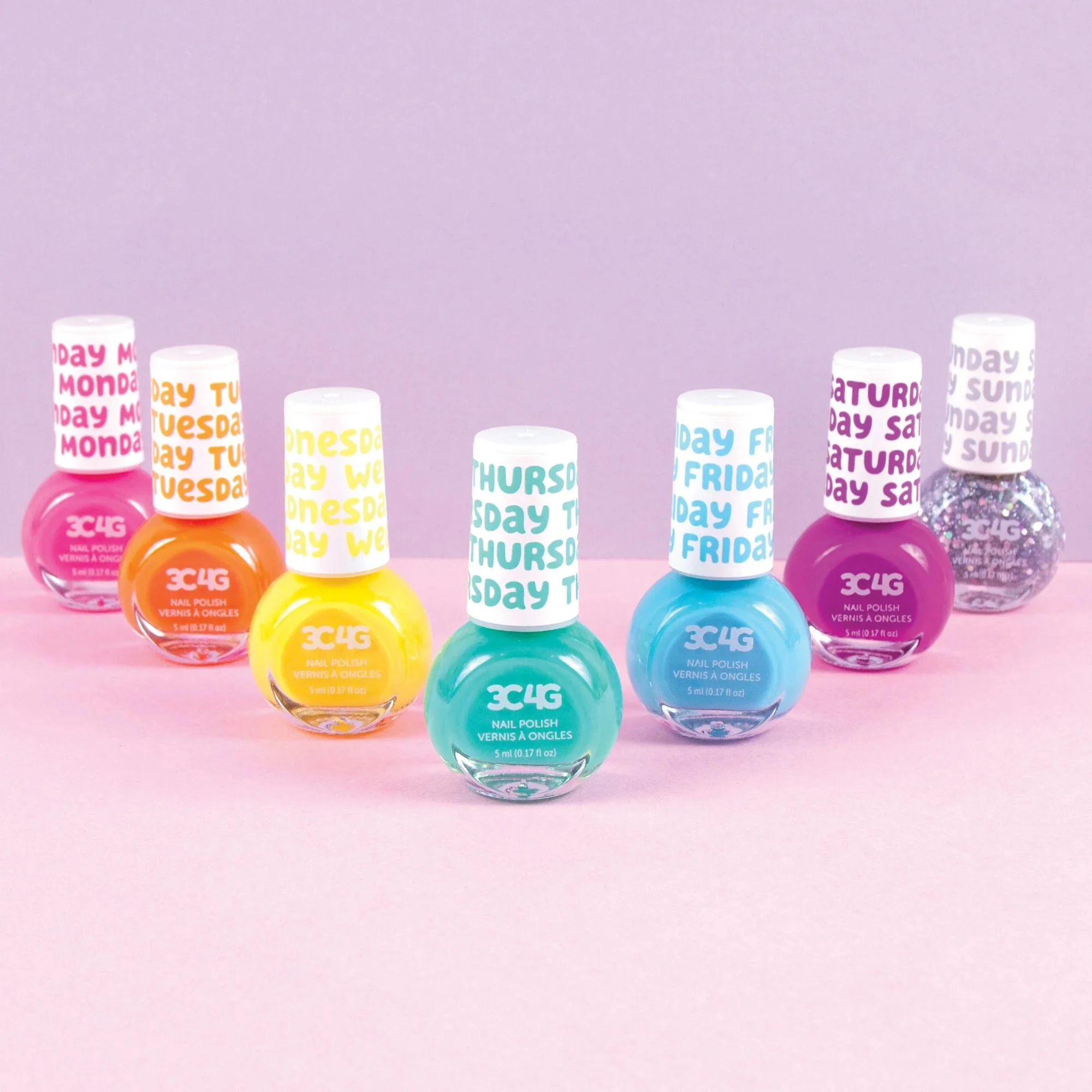 Set lacuri pentru unghii Make It Real Rainbow Bright foto