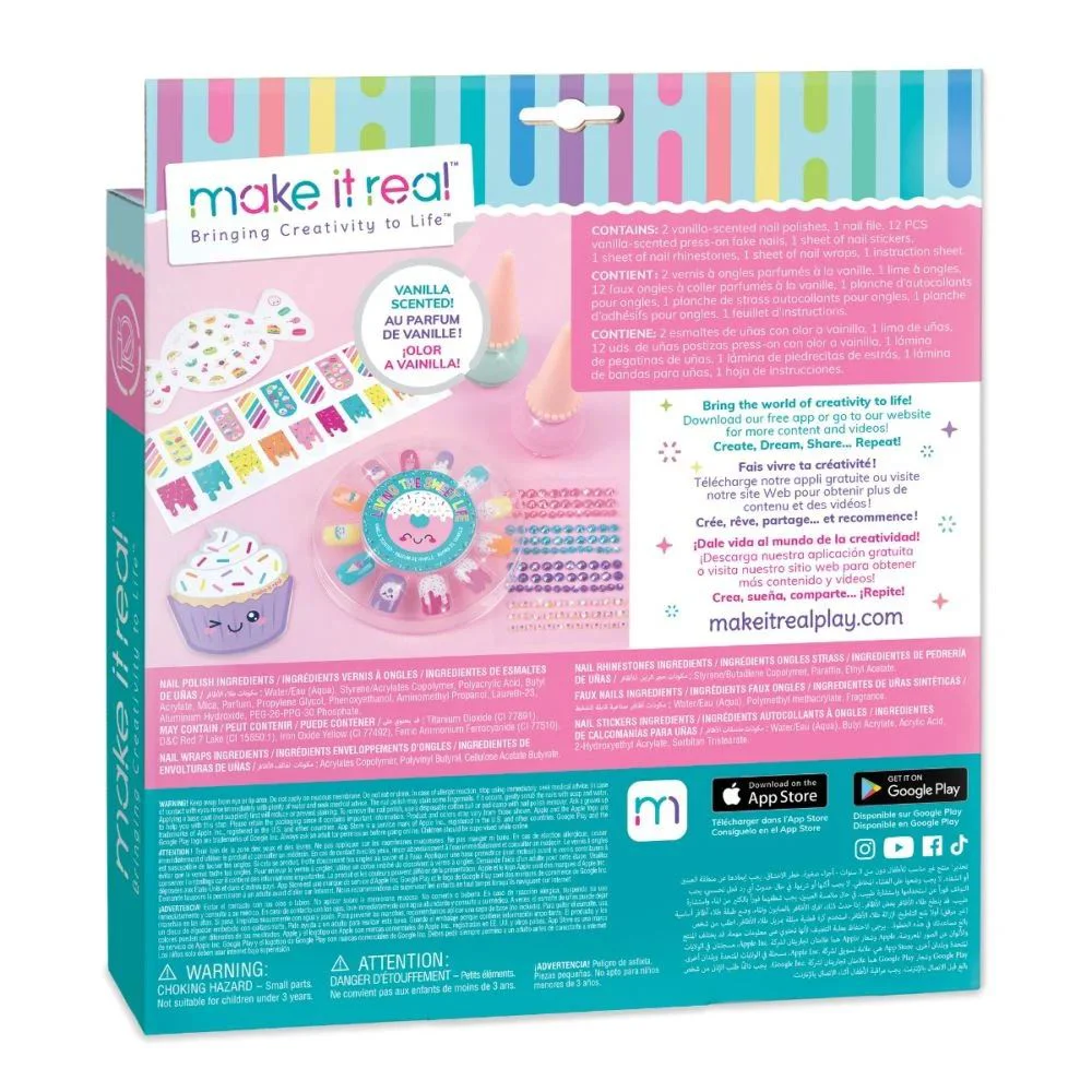 Set pentru unghii Make It Real Nail Candy Cosmetic