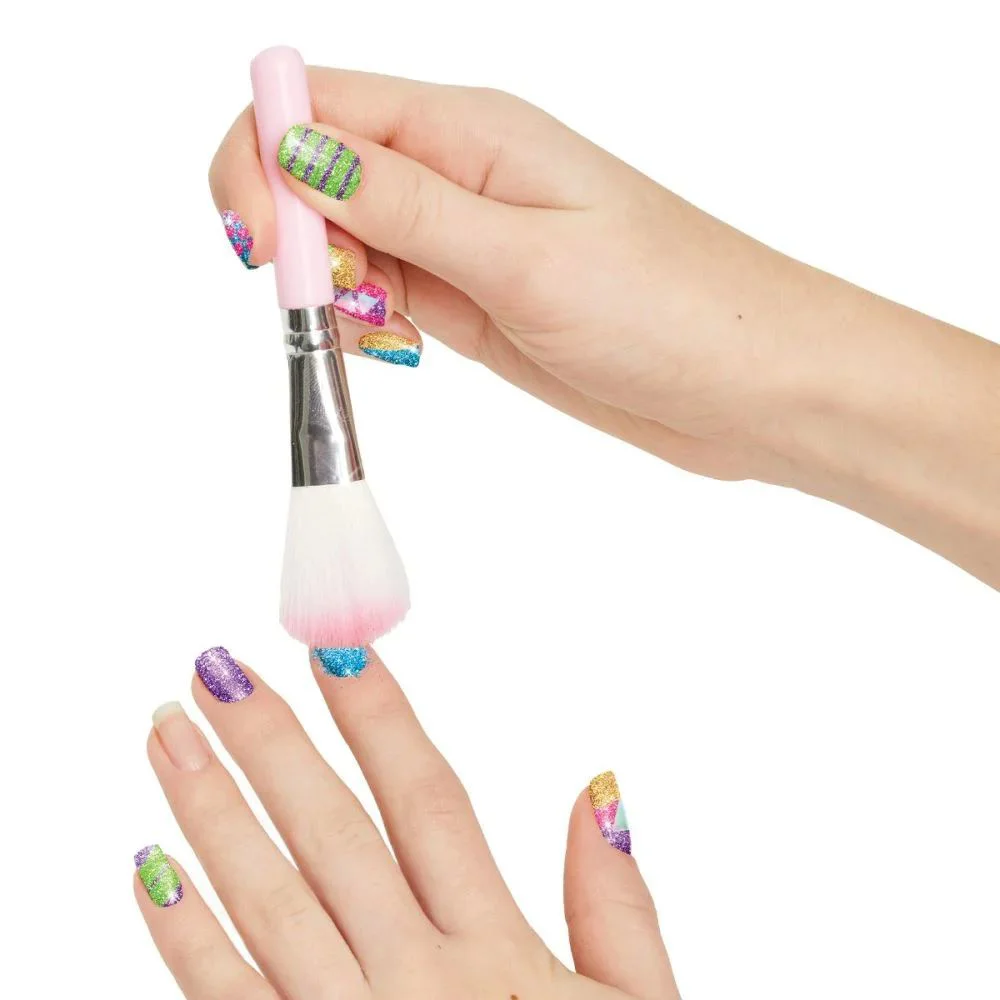 Set pentru unghii Make It Real Party Nails Glitter Design