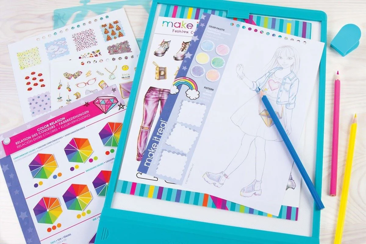 Set de creatie Make It Real Caietul designerului foto