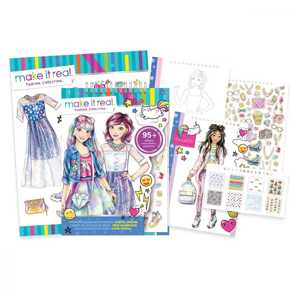 Set de creatie Make It Real Caietul designerului foto