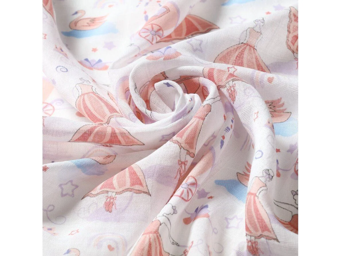 Pelinci de muselina super moale BabyOno Roz, 3 buc.