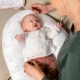 Большая подушка для беременных 3 в 1 Doomoo Buddy Spring Pink, органический хлопок