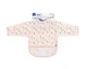 Непромокаемый нагрудник с длинными рукавами KikkaBoo Arty Pink Pattern foto