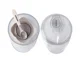 Castron cu ventuza si lingura KikkaBoo Beige, 250 ml foto