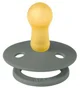 Suzeta rotunda BIBS Pine din latex (0-6 luni) foto