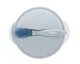 Set castron cu ventuza si lingurita cu senzor de temperatura KikkaBoo Blue foto