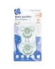 Suzete ortodontice din silicon KikkaBoo Savanna Mint (0-6 luni), 2 buc. foto