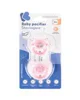 Suzete ortodontice din silicon KikkaBoo Savanna Pink (0-6 luni), 2 buc. foto