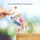 Carte de colorat cu acuarele inclusa Mideer Padure minunata