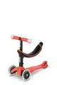 Trotineta Micro Mini2Grow Deluxe Magic LED Red foto