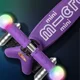 Trotineta Micro Mini Deluxe Magic LED Purple