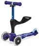 Trotineta Micro Mini 3 in 1 Deluxe Plus LED Blue foto